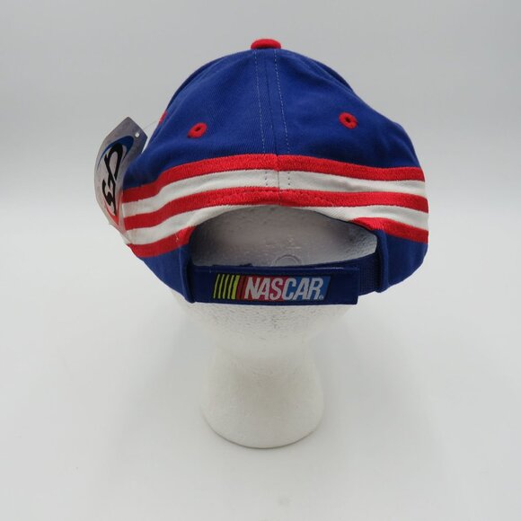 Chevrolet Racing Hat CFS Nascar Strapback Blue Red White Stars Adjustable New - Picture 5 of 9